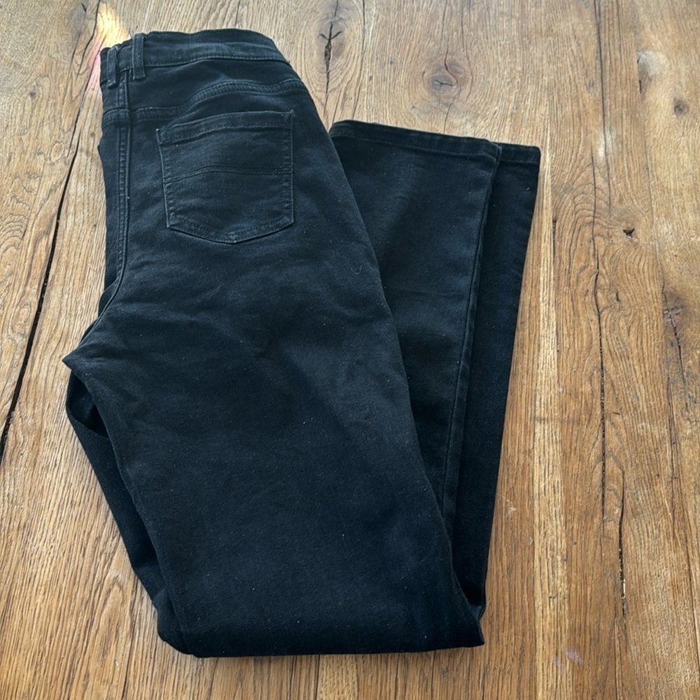 MOTTO BLACK JEANS SIZE 8